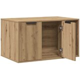  Kutija z mačji pijesak boja hrasta 80x50x45cm konstruirano drvo | shoptok.hr