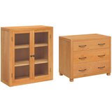  Set namještaja za pohranu 2 kom. Smeđa 80 x 50 x 160 cm | shoptok.hr