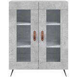  Visoka komoda siva betona 69,5x34x180 cm od konstruiranog drva | shoptok.hr