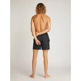 Calvin Klein Swimwear Kratke kopalne hlače črna / bela | Shoptok.si