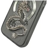 NIMMY DRAGON maskica kompatibilna s MagSafeom za iPhone 16 Pro Max siva | shoptok.hr