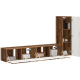  Set TV komoda 3 kom. Staro drvo Konstruirano drvo Smeđa 31 x 30 x 100 cm | shoptok.hr