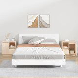 The Living Store Nočna omarica 2 kosa 50x34x50 cm trdna borovina - Nočna Omarica, (21433068) | Shoptok.si