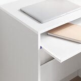  Stol s ladicama Bijelo 77.5 x 43 x 79 cm Konstruirano drvo | Eponuda.ba