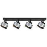  Brilagi - LED Spot svetiljka AURA LUX 4xGX53/30W/230V crna/dimljena | Eponuda.com