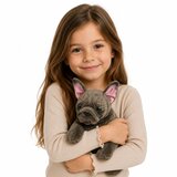 Plišana igračka Bulldog 22 cm - smeđi | Shoptok.si