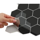  Heksagonska pločica 10 pcs Crna 30 x 30 cm Poliuretan i PET | Eponuda.com