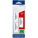 Staedtler Radirka mars plastic 2+1 na blistru 526B20BK3P Cene