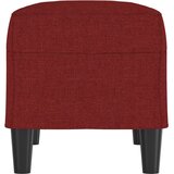  Klupa Crvena boja vina 70 x 35 x 41 cm od tkanine | shoptok.hr