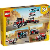 Lego creator flatbed truck with helicopter ( LE31146 ) Cene