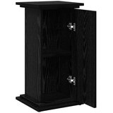  Stalak za izlaganje s policom Crni Hrast 31 x 30 x 60 cm | shoptok.hr