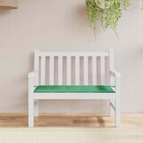  Jastuk za vrtnu klupu zeleni 100 x 50 x 3 cm od tkanine Oxford | shoptok.hr