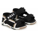 Boss Otroški sandali črna barva