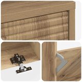  Ormar za cipele HAARLEM 78 x 24 x 103 cm Konstruirano drvo - Hrast artisan | shoptok.hr