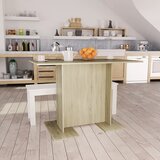 vidaXL Blagovaonski stol boja hrasta sonome 110 x 60 x 75 cm iverica Cijene