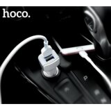hoco. Auto punjač sa Lightning kabelom, 2 x USB, 5 V/2.4 A - Z23 Grand Style set, Lightning | Eponuda.com
