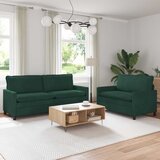  Set sofe 2 pcs Tamnozelena Baršun | Eponuda.com