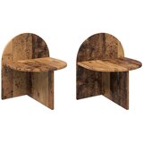 Noćni ormarić 2 pcs Staro drvo 40 x 35,5 x 45,5 cm | shoptok.hr