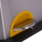 Msv Željezna kanta za smeće 2x20 l za odvojeni otpad/s pedalom u mat srebrnoj boji Tri Selectif – | shoptok.hr