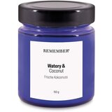 Remember Mirisna sojina svijeća, vrijeme gorenja 35 h Watery & Coconut - Cijene