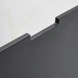 MID.YOU NIZKA OMARICA siva, črna | Shoptok.si