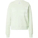 PepeJeans Sweater majica 'ALANIS' menta / bijela