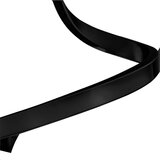 Toolight Crni Luster s Staklenom Sferom i Spiralnim Dizajnom APP1732-1CP | shoptok.hr