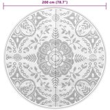 Vanjski Zunanja preproga roza Ø200 cm PP | Shoptok.si