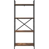  Polica Dimljeni hrast 56 x 34 x 133,5 cm Konstruirano drvo | shoptok.hr