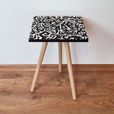 Hanah home klub sto Shp377, 35x42x35 cm, Crni | ePonuda.com