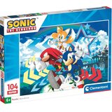 Clementoni Sonic, ježek in njegovi prijatelji, 104-delna sestavljanka - | Shoptok.si