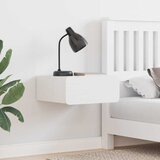  Noćni ormarić Bijelo 39 x 34 x 16,5 cm Masivna borovina | shoptok.hr