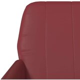  Fotelj vinsko rdeč 61x78x80 cm umetno usnje, (20929574) | Shoptok.si