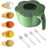 Dardanar Set kozarcev za začimbe v domači kuhinji, enodelna škatla za začimbe s štirimi predelki, (21199171) | Shoptok.si