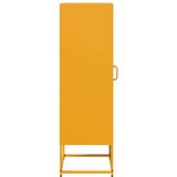vidaXL Visoka ploča senf žuta 36x39x123 cm hladno valjani čelik | shoptok.hr