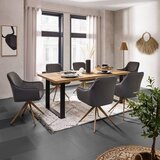 James Wood Jedilna Miza Wood 200, Hrast, 200x100 | Shoptok.si