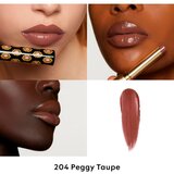Gucci Beauty Rouge de Beauté Brillant hidratantni ruž za usne nijansa 204 Peggy Taupe 1.8 g | shoptok.hr