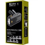 Sandberg Prenosni večnamenski radio Survivor All-in-1 2000 | Shoptok.si