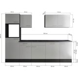 RESPEKTA Kuhinjski Blok Brez Aparatov Oliver, 280cm | Shoptok.si