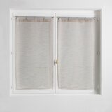 Douceur d intérieur Bež prosojne zavese v kompletu 2 ks 60x90 cm Milza – Cene