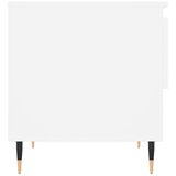 vidaXL klubska mizica 2 kosa bela 50x46x50 cm inženirski les | Shoptok.si