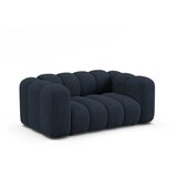 Micadoni Temno modra sedežna garnitura iz šenilje 170 cm Lupine – | Shoptok.si