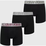 Calvin Klein Underwear Boksarice 3-pack moški, črna barva