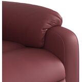  Naslonjač od umjetne kože crvena boja vina | shoptok.hr