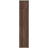 vidaXL Uski ormarić za pohranu smeđa boja hrasta 45x42,5x225 cm drveni | shoptok.hr