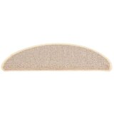 vidaXL Preproge za stopnice 15 kosov bele in rjave 56x17x3 cm, (20753239) | Shoptok.si