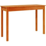  Konzolni stol voštano smeđi 110x40x75 cm od masivne borovine | shoptok.hr