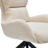 MID.YOU NASLANJAČ, kovina, tekstil bež | Shoptok.si
