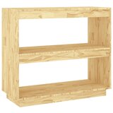 Maison Chic Knjižna omara - Knjižni regal 80x35x71 cm trdna borovina, (21723563) Cene