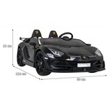 Licencirani auto na akumulator Lamborghini SVJ DRIFT - dvosjed - crni | shoptok.hr